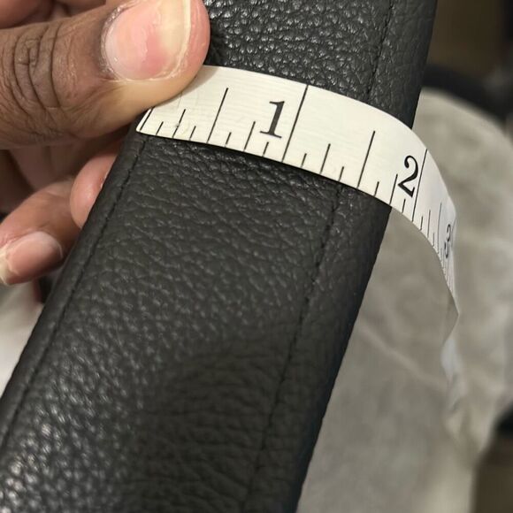 Bvlgari Leather Heart Logo Mini Tote Bag Black Red Gold Preppy Cute Winter Fall - Picture 11 of 12